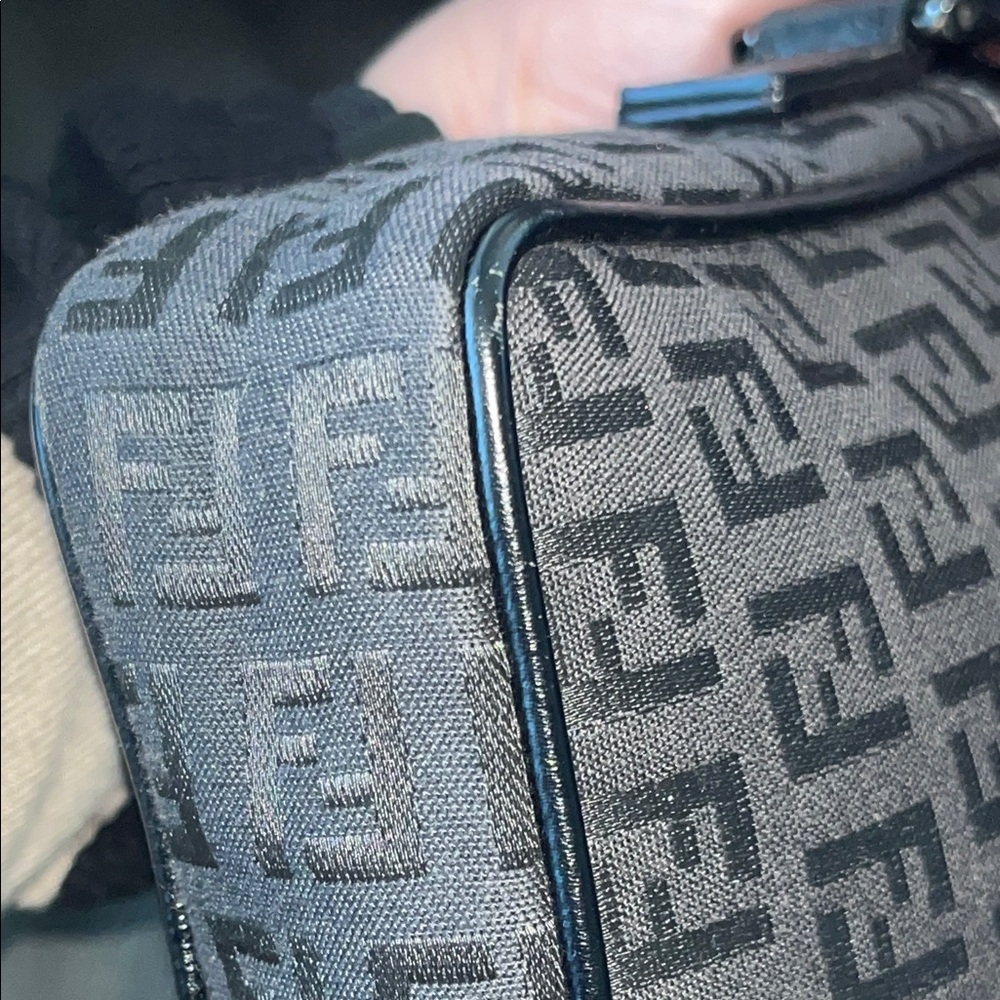 Fendi Black Monogram Bag Unisex - Picture 7 of 16